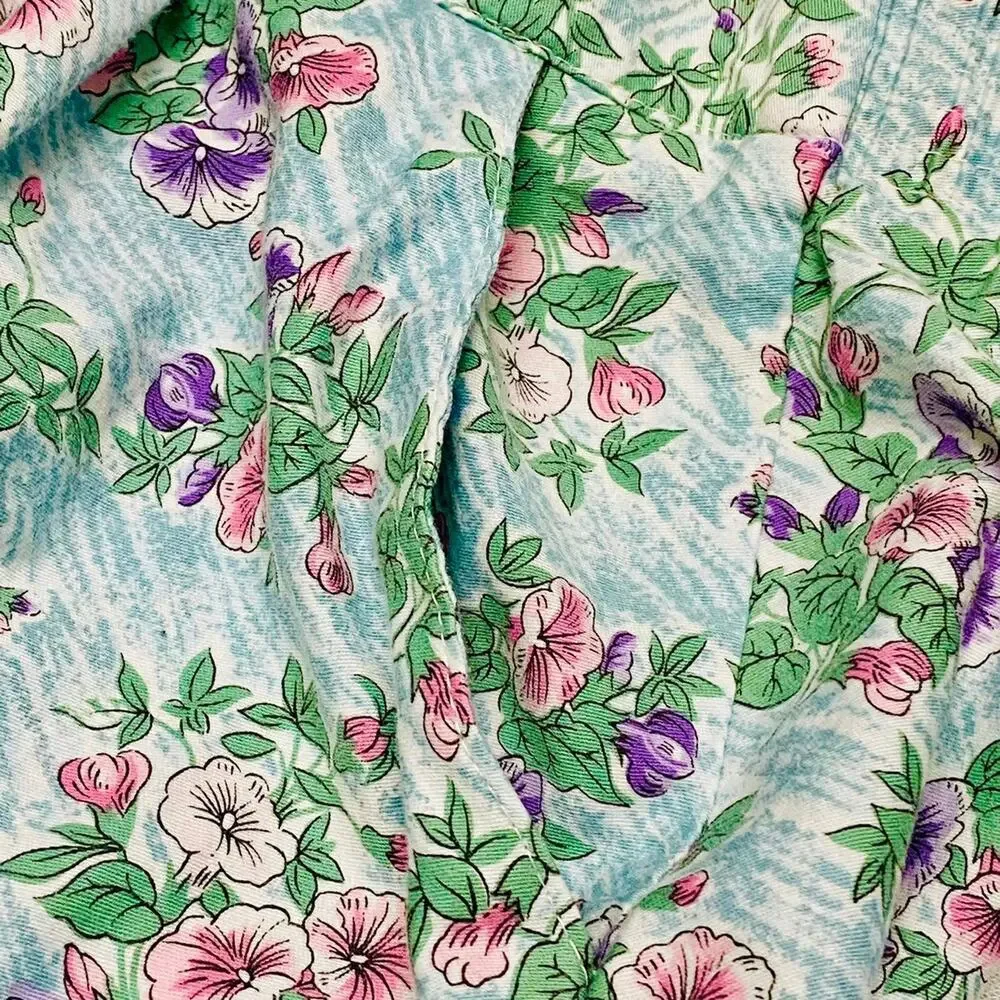 Vintage Portraits‎ by Northern Isles A Line Skirt Floral Pattern Women's 13/14